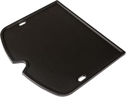 Hisencn 7034 Cast Iron Griddle for Weber Traveler Gas Grill | Cast Iron Griddle for Flat-Top Cooking; Fits Weber Traveler 9010001 Portable Gas Grill; Even Heat Distribution