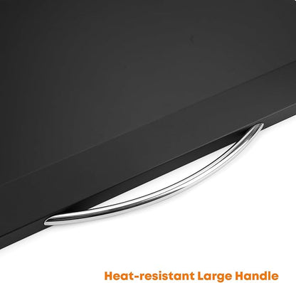 Stanbroil Hard Cover Hood for Royal Gourmet GB4001 36" 4-Burner Gas Griddle, Hard Top Lid with Handle, Black