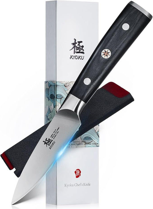 KYOKU Samurai Series Knife Japanese Style1 (Paring Knife, 3.5")