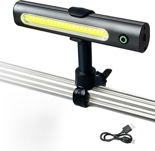 Barbecue Grill Light for Outdoor, Rechargeable 360° Rotatable Waterproof LED Light with Ultra-Bright COB LED, Magnetic Base, Grill Accessories, Smoker BBQ Grilling Gift for Men Dad Him
