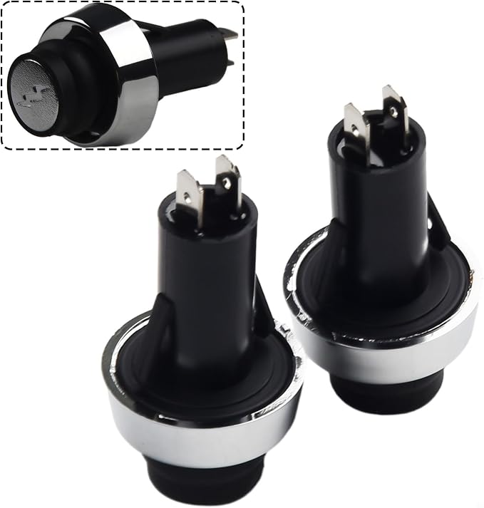 2-Pack Light Switch Replacement Parts Compatible with Gas Grills Models E-470 E-670 S-460 S-470 S-660 S-670 Replaces Part 70189 40264001 Accent Button
