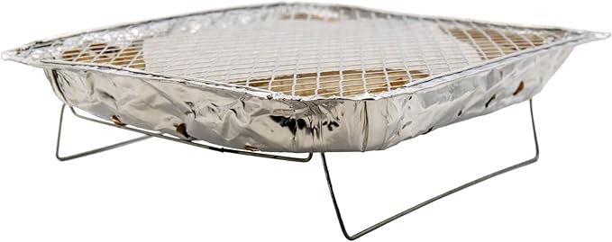 Disposable Grill, Portable BBQ for Disaster Prepper, Camping, Tailgating & Outdoor Adventures: Penny Grill Disposable Charcoal Grills - Hassle-free, Eco-Friendly Grilling experience wherever you go!