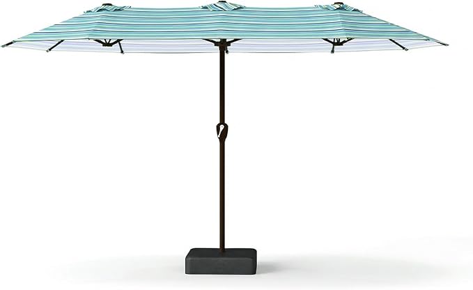 15FT Large Patio Umbrella with Base Included