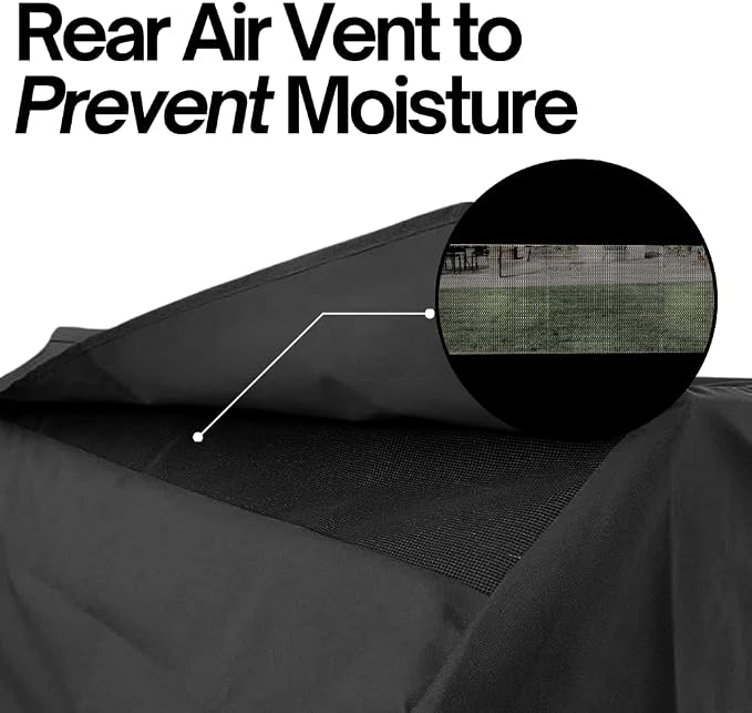Formosa Covers Built-in BBQ Grill Head Cover Fits Blackstone 36 Inch, Heavy-Duty Waterproof Black Vinyl Outdoor Island Guard