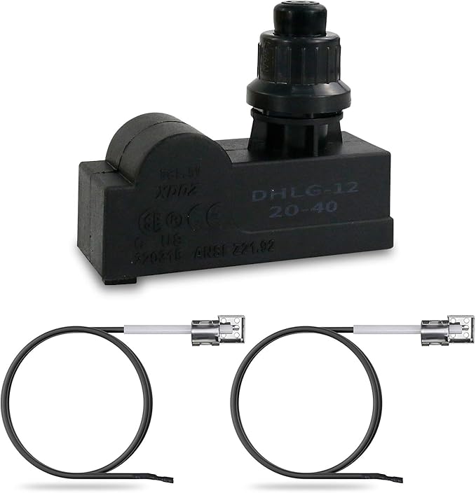 Uniflasy 2-Outlet Push Button Grill Igniter Kit Compatible with Char-Broil | for Charbroil Advantage 463240015, 463344116, Performance 463347017, 463673017, Commercial 463242716