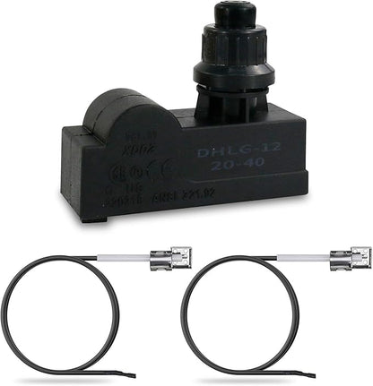 Uniflasy 2-Outlet Push Button Grill Igniter Kit Compatible with Char-Broil | for Charbroil Advantage 463240015, 463344116, Performance 463347017, 463673017, Commercial 463242716