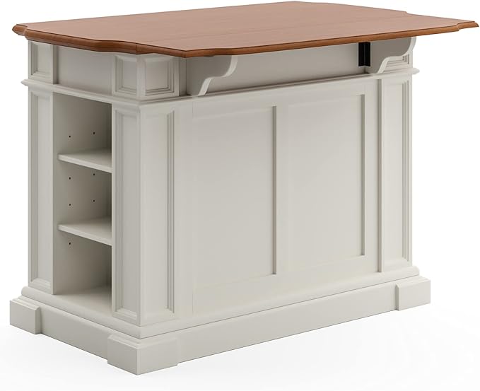 homestyles Americana Off-White Kitchen Island