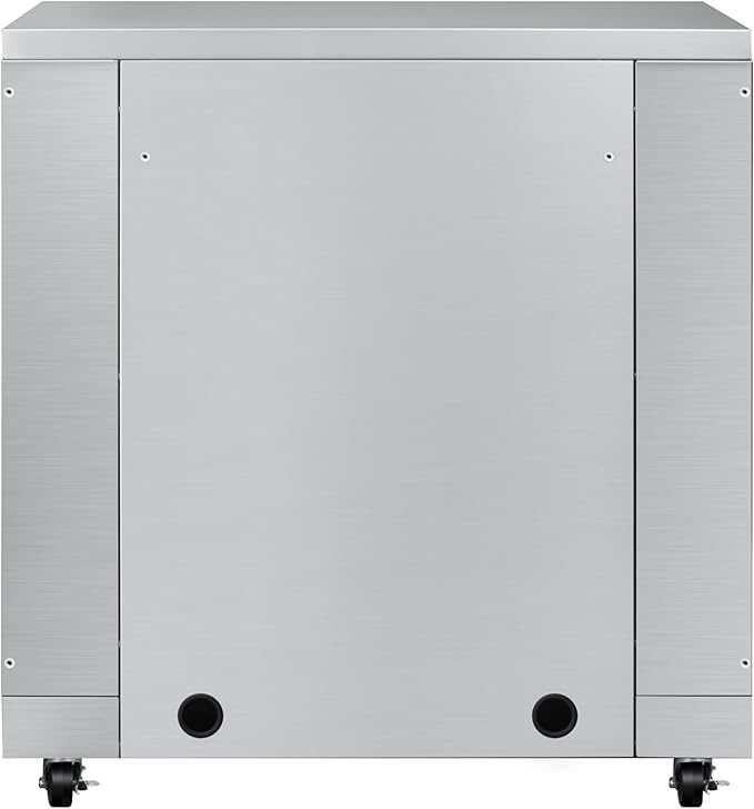 KoolMore KM-OKS-UCRCAB 32 in. Outdoor Cabinet Kitchen for Refrigerator in Stainless-Steel