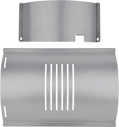 Flame Broiler Kit for Pit Boss Lexington 500/540/550 Navigator 500/540 Series Pellet Grills with Slide Cover and Bottom, Heat Diffuser Replacement Parts for Pit Boss PB500NX Pellet Grill Smoker