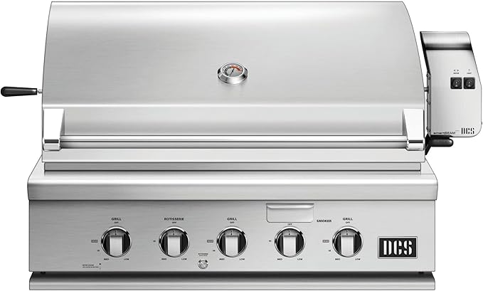 DCS Series 7 36-Inch Built-In Propane Gas Grill With Rotisserie - BH1-36R-L