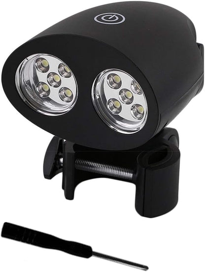 Barbecue Light Bright Adjustable 10 LED BBQ Grill Barbecue Light Outdoor Handle Mount Clip Camp Lights Waterproof Heat Resistance Lamp