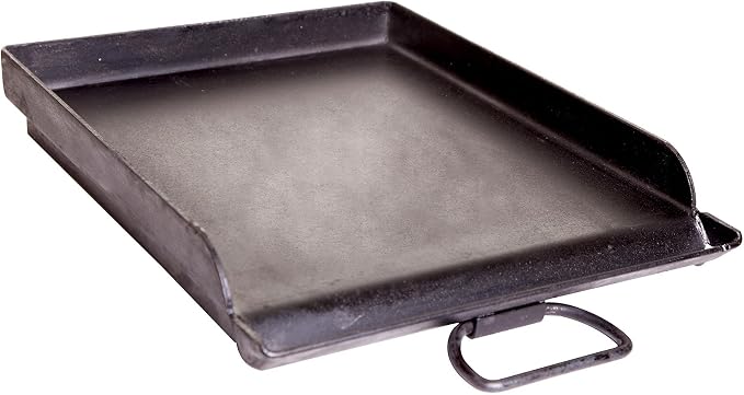 Camp Chef Single Burner Griddle | 16 Inch, Covers One Burner, Pre-Seasoned Flat Top, Even Heat System