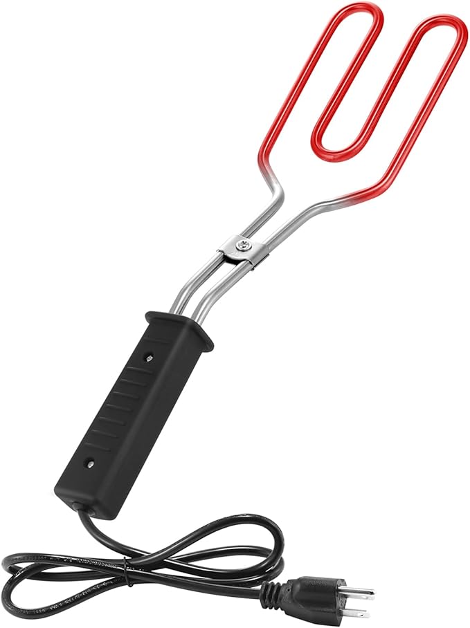 650W Electric Charcoal Starter - Fire Lighter for BBQ Grill Fireplace Smoker Campfires Coal Quick Ignite Briquettes, Durable Stainless Steel 304 Heat Element Coils with 25 Inch Power Cord
