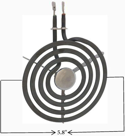 Kitchen Basics 101 WB30T10074 WB30T10078 Electric Range 4 Piece Set Surface Element Burner Kit for GE Hotpoint AP3186376, 243922, 911363, WB30T10033, AP5983743, WB30X20479, WB30X24401, PS11721464