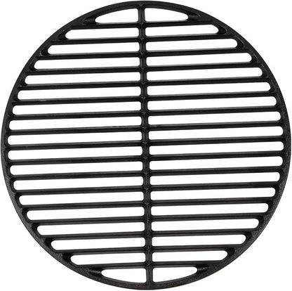 Cast Iron Cooking Grids Grates Compatible with Medium Big Green Egg Charcoal Grill Egg Grate Round Grill Grate (15.5"-Fit Medium GRILL)