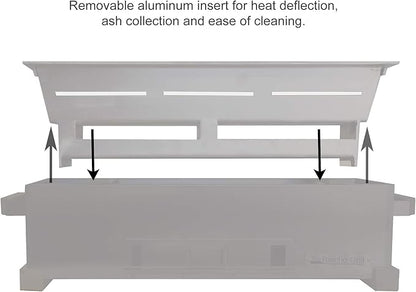 The Bincho Grill 36" Yakitori Charcoal Grill, Japanese Style Tabletop Robata BBQ – Stainless Steel, Commercial Grade Binchotan Grill for Skewers – Authentic, Heavy-Duty, Rust-Resistant