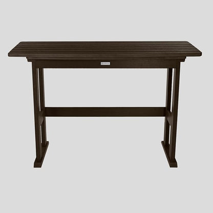 highwood Lehigh 6pc Counter Height Balcony Dining Set, Weathered Acorn