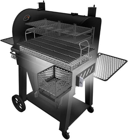 Oklahoma Joe's Marshal Centerbox Smoker, Black - 23202164