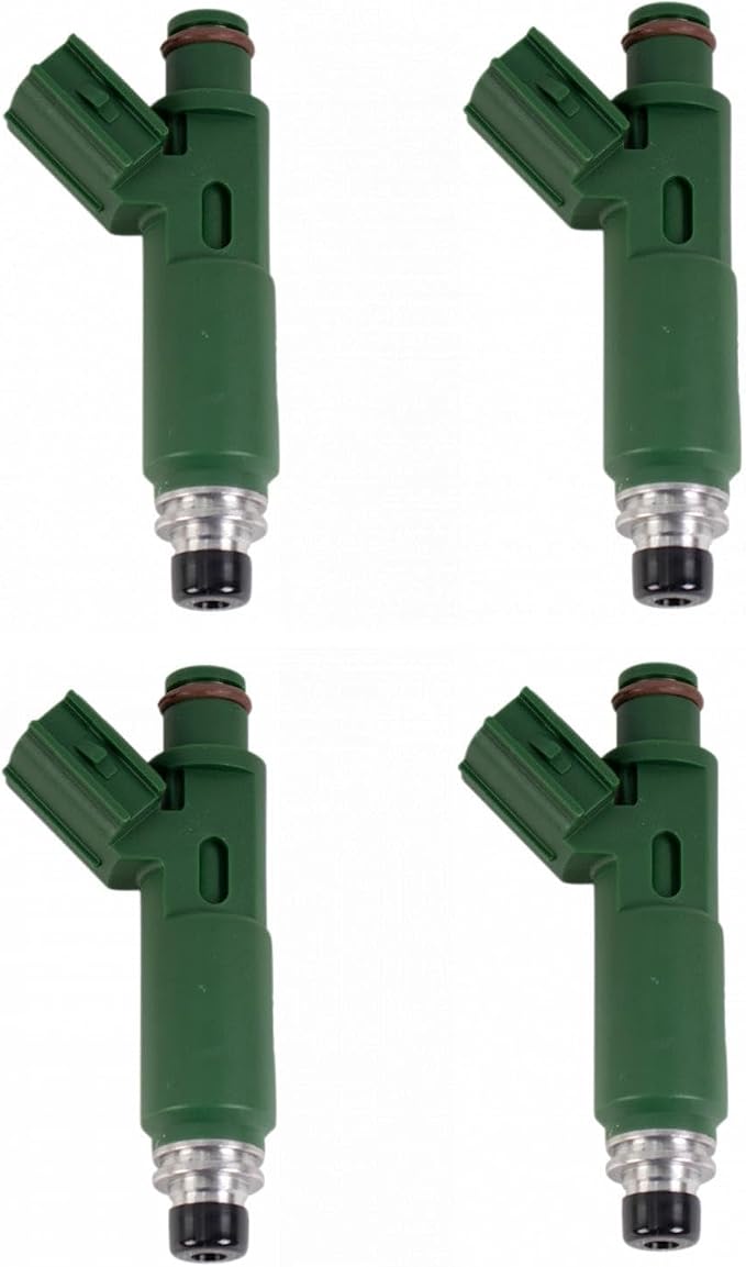 TRQ Fuel Injector Set | For 2000-2002 Chevrolet Prizm 2003-2004 Pontiac Vibe 2000-2005 Toyota Celica 2000-2004 Corolla 2003-2006 Matrix MR2 Spyder