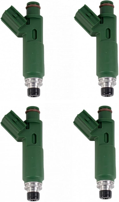 TRQ Fuel Injector Set | For 2000-2002 Chevrolet Prizm 2003-2004 Pontiac Vibe 2000-2005 Toyota Celica 2000-2004 Corolla 2003-2006 Matrix MR2 Spyder