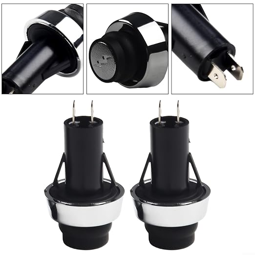 2Pcs Momentary Light Switch Button 70189 Replacement Parts for Summit Gas Grills E-470 E-670 S-460 S-470 S-660 S-670 Series, Accent Lighting Control Switch No Wires Included