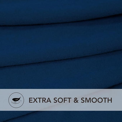 PureFit Super Stretch Sofa Slipcover – Spandex Non Slip Soft Couch Sofa Cover, Washable Furniture Protector with Non Skid Foam and Elastic Bottom for Kids, Pets (Oversized, Navy)