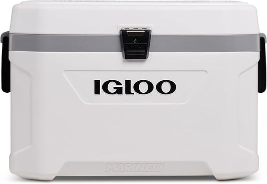 Igloo Marine Cooler | Insulated Hard Shell Ice Chest |Great for Fishing, Camping, Boating, & More