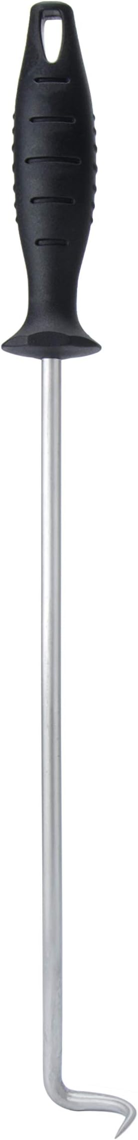 MSY BIGSUNNY 16" Heavy Duty Food Flipper with Sharp Tail Tip, Stainless Steel Grilling Meat Hook