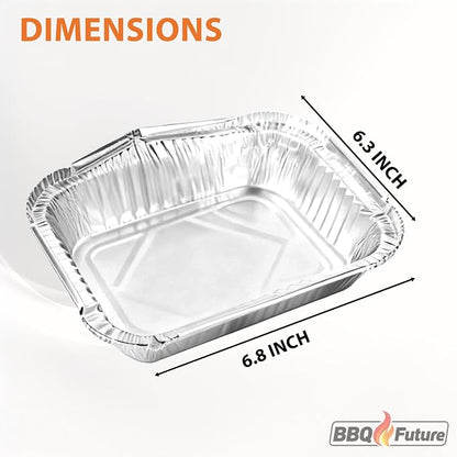 62006 Drip Pans Liners for Napoleon All TravelQ Series, 20 Pack Grease Tray | Grill Accessories for TravelQ 285, PRO285X, PRO285-BK, PRO285X-BK, TQ240-BL, BBQ Disposable Aluminum Foil Replacement Parts