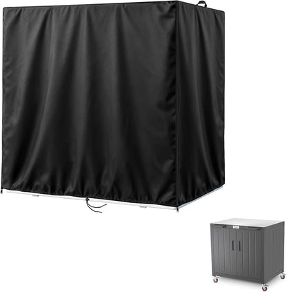 Kasla Outdoor Storage Cabinet Cover, 36"L×24"W×36"H | Heavy-Duty and Waterproof, Fits Storage Shelf, Storage Shed, Deck Box for Kitchen Patio Garden Organization and Storage