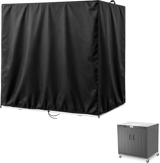 Kasla Outdoor Storage Cabinet Cover, 36"L×24"W×36"H | Heavy-Duty and Waterproof, Fits Storage Shelf, Storage Shed, Deck Box for Kitchen Patio Garden Organization and Storage