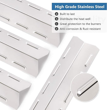 Criditpid Grill Replacement Parts Compatible for Kenmore 146.34611410 146.46372610 146.34461410 146.10016510 146.23678310 146.16142210 146.23673310 146.16198211 146.46366610, 146.34611410 Grill Parts