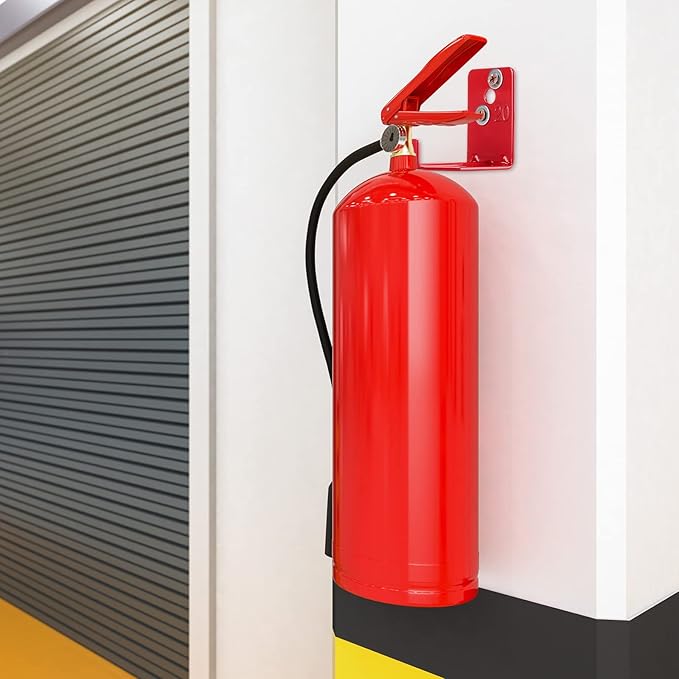 Queekay 40 Pack Fire Extinguisher Mount Universal Bracket 5 to 40 lb Fire Extinguisher Holder Wall Hook Hanger (Novelty Style)