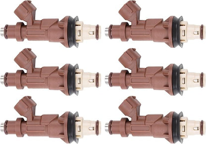 TRQ Fuel Injector Set | For 1999-2002 Toyota 4Runner 1999-2004 Tacoma 2000-2004 Tundra