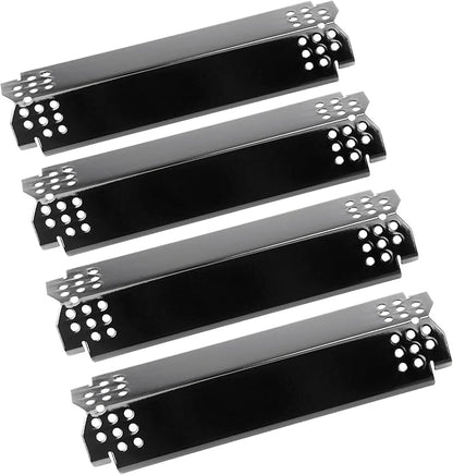 Grill Heat Plates Replacement Parts for Nexgrill, Porcelain Steel Heat Tents for Home Depot Nexgrill 4 Burner Gas Grill, 14.6" Flame Cover Replacement Parts for Nexgrill 720-0830H