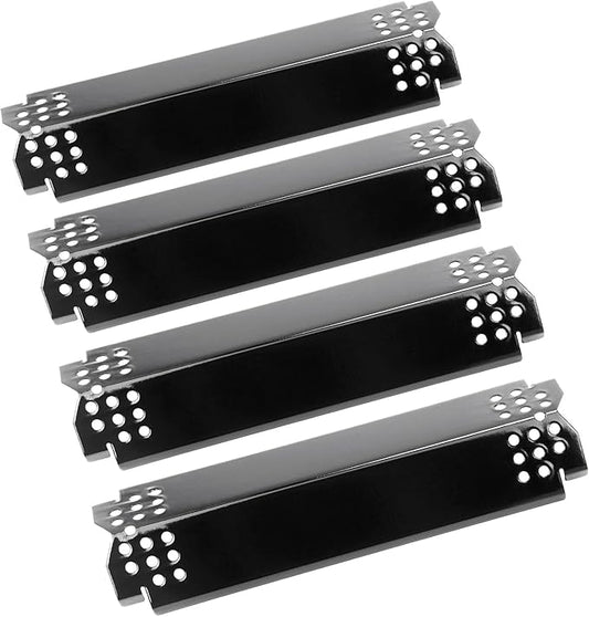 Grill Heat Plates Replacement Parts for Nexgrill, Porcelain Steel Heat Tents for Home Depot Nexgrill 4 Burner Gas Grill, 14.6" Flame Cover Replacement Parts for Nexgrill 720-0830H