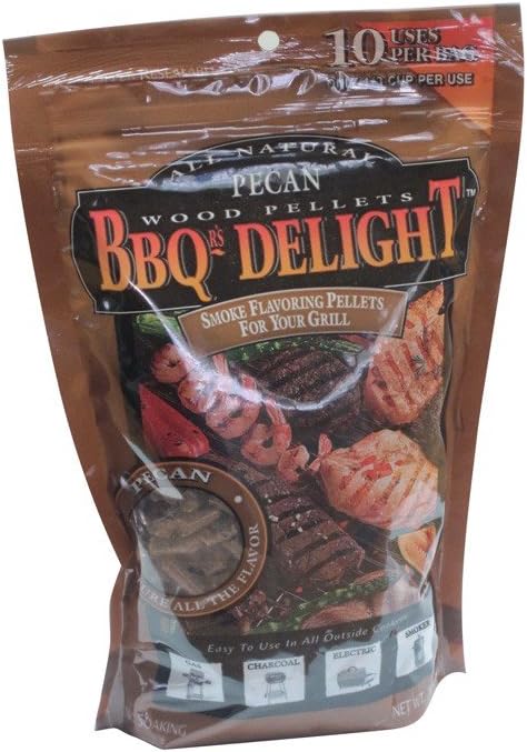 BBQr's Delight Pecan Wood Pellets 1lb Bag