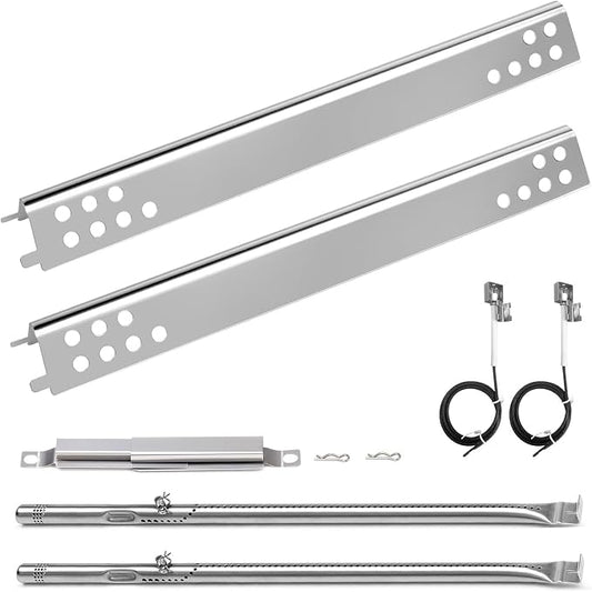 Grill Replacement Parts for Charbroil Performance 2 Burner Grill 463673519 463625217 463625219 463673517 463673017 463673617 463673019, 17.75" Burner Replacement Parts for Char-Broil Grill