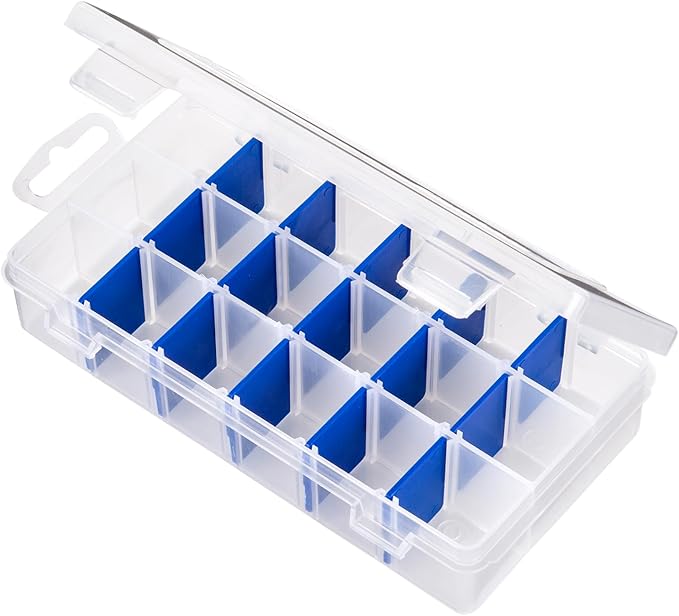 Flambeau Outdoors 2003 Tuff Tainer 18 Compartments 15 Zerust Dividers, Blue
