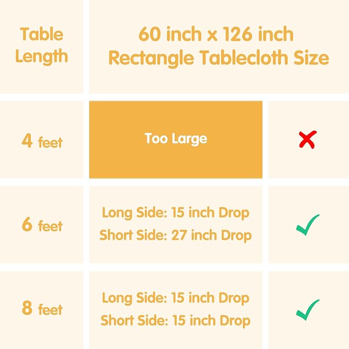 BRILLMAX 10 Pack Navy Blue Tablecloths 60x126 Inch for 8ft Rectangle Tables | 150 GSM Polyester Fabric, 15" Standard Drop, Water, Stain & Wrinkle Resistant Cloth Cover for Wedding Reception Banquet Party