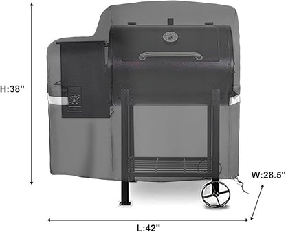 73700 Grill Cover for Pit Boss 700FB, Lexington 500, Lexington 540, Classic 700 Wood Pellet Grills, Heavy Duty 600D Waterproof Fabric BBQ Cover for Pit Boss 400FB,Pro 600 and Z Grill 550B, with Handle
