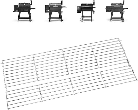 Utheer Stainless Steel Warming Rack for Pit Boss 820 & 850 Series Pellet Grills, Fits Pit Boss 820FB, 820S, 820SC, 820XL, 850, Pro Series II 850PS2, Stainless Steel Upper Warming Shelf Replacement