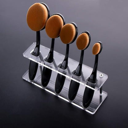UNIMEIX 5 Pack Blending Brush for Card Making Crafting Ink Blender Brushes Set Tool Paper Background Brush Drawing Scrapbooking & Stamping Supplies (Brown)