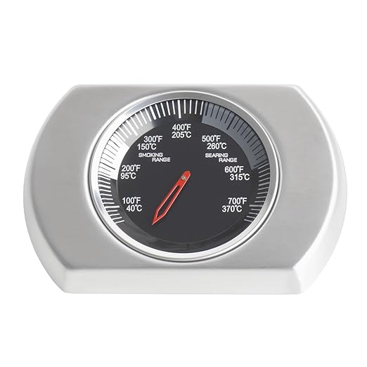 S91003 Grill Temperature Gauge for Napoleon Prestige Series S91005, BBQ Replacement Parts for Napoleon Prestige 500 PRO 500/665/600 Built-in Prestige BIP500 and Rogue 425/365/525 and More Models
