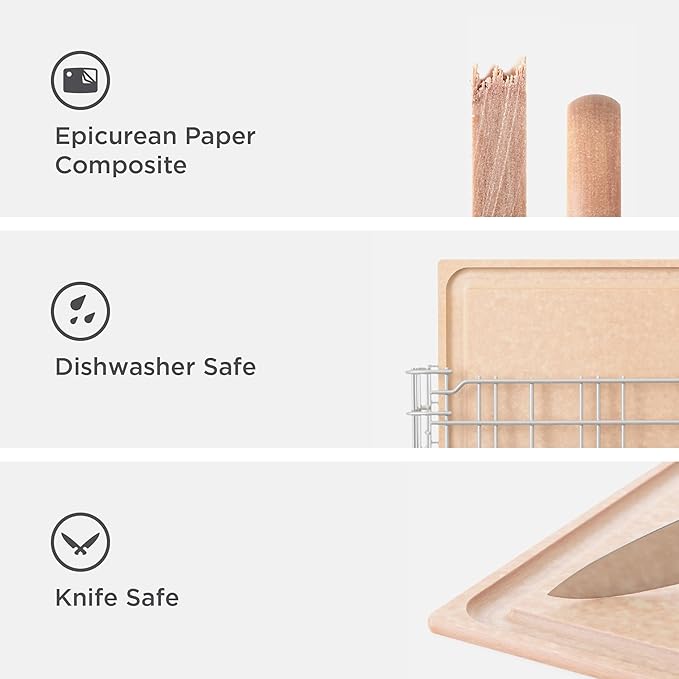 Epicurean BBQ Board 17.5 x 13, Natural