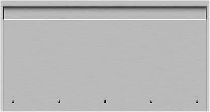 KoolMore 60 in. Stainless Steel Wall Cabinet with Hinged Doors, NSF Certified (KM-WMC-1560-S)