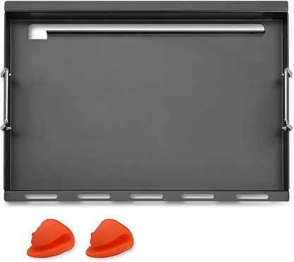 SafBbcue Genesis 300 Full Size Griddle for Weber Genesis 300 Grill Parts 7524 Flat Top Grill Insert for Weber Genesis E310 E320 E330 S310 S320 S330 EP310 EP320 EP330 Carbon Steel