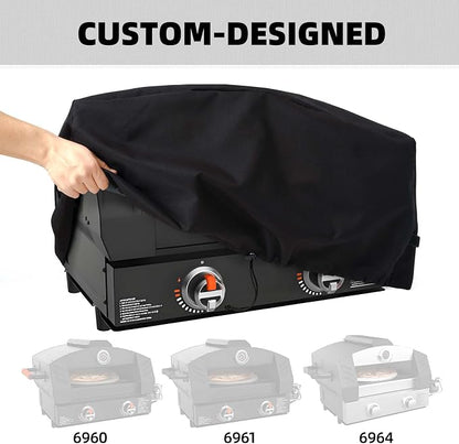 Cover for Blackstone 22" Pizza Oven 6960 Series, Weather-Proof, Cover Only | Waterproof, UV Resistant, Tear Resistant, Windproof, Outdoor Griddle Accessories for Blackstone Pizza Conversion Kit