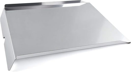 BAC012 Drip Pan for Traeger Pro 20/575 Series Smoker Grills, BBQ07C BCA070 Drip Pan Heat Baffle Replacement for Traeger Pellet Smoker Grill, Lil' Tex Grills, Grease Drip Tray for Grill Accessory