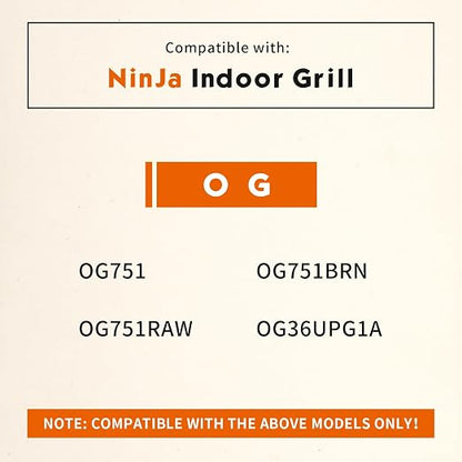 Replacement Thermometer Meat Probe for Ninja OG751 Woodfire Pro Outdoor Grill & Smoker Compatible with Ninja OG700 Series adn OG36UPG1A, BBQ Grills Accessories, 127HY751, 1 Pack